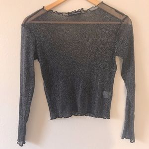 Brandy Melville Mesh Long Sleeve